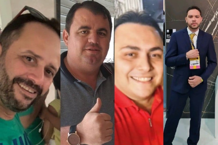 Wlisses Oliveira, Regicláudio Freitas, Raphael Bohne, Thiago Almeida Paula são os cearenses vítimas de acidente com avião 