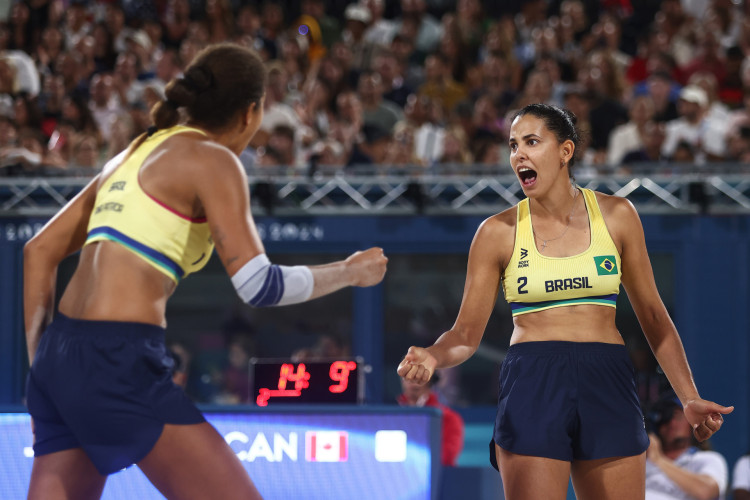 Ana Patrícia e Duda conquistaram mais um ouro para o Time Brasil. 