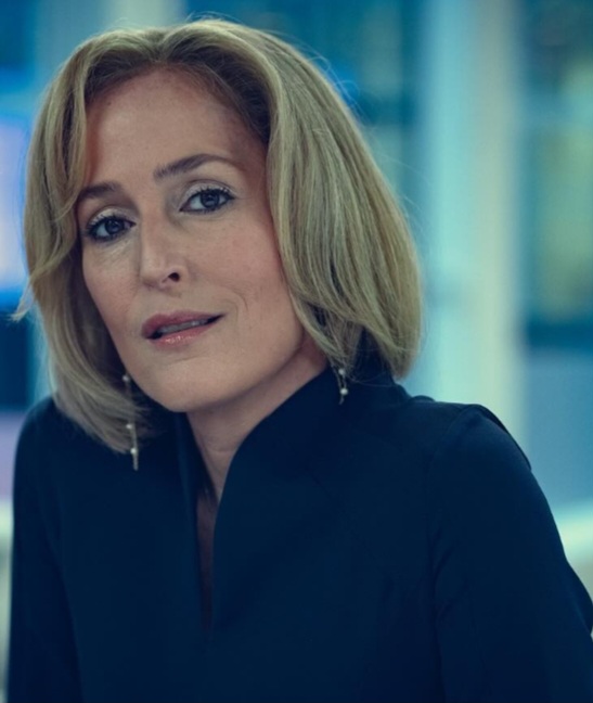 A atriz americana Gillian Anderson faz 56 anos em 9/8/2024. Ela nasceu em Chicago, Illinois, mas tambem tem cidaadania britânica. 