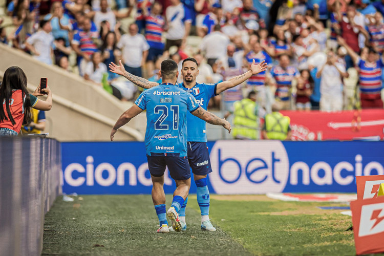 FORTALEZA-CE, BRASIL, 10-08-2024:  FORTALEZA 1 X 0 CRICIÚMA, CAMPEONATO BRASILEIRO DA SÉRIE A. ARENA CASTELÃO. (FOTO: DAVI ROCHA/ESPECIAL PARA O POVO) 