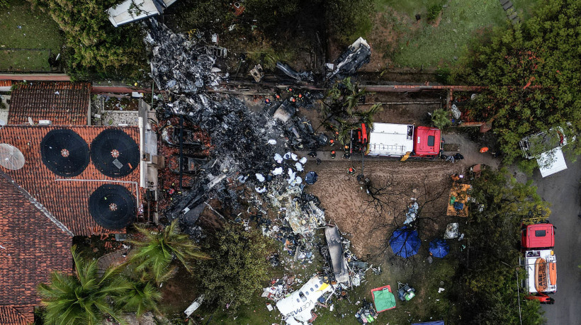 ￼FORMAÇÃO de gelo é cogitada como causa da queda