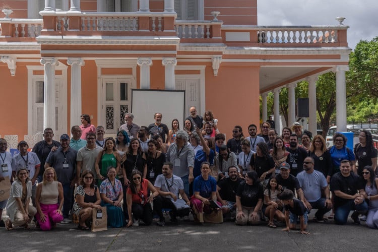 Participantes da Caravana UFC 70 Anos, parceria entre Universidade Federal do Ceará e Grupo de Comunicação O POVO