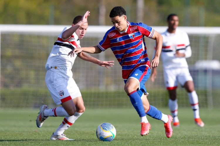 Fortaleza empatou com o São Paulo e garantiu vaga nas quartas do Brasileirão Sub-20