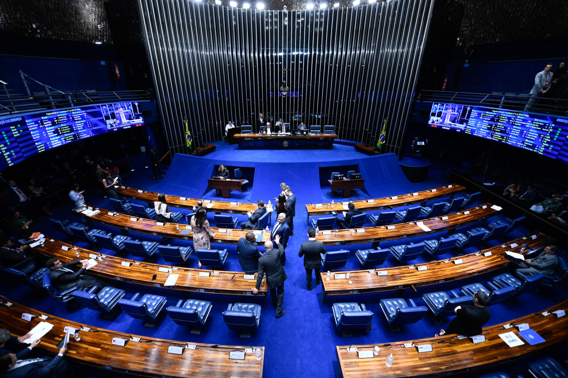 ￼SENADO está com a pauta travada (Foto: Edilson Rodrigues/Agência Senado)