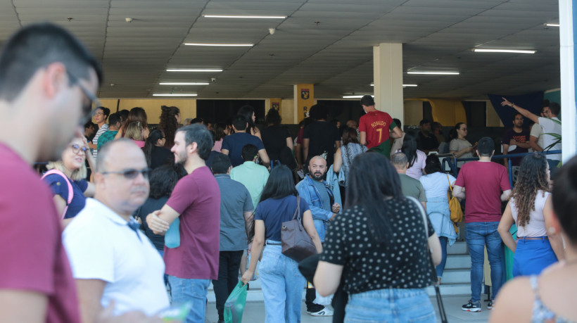 Foto foi tirada no dia da prova do CNPU em Fortaleza