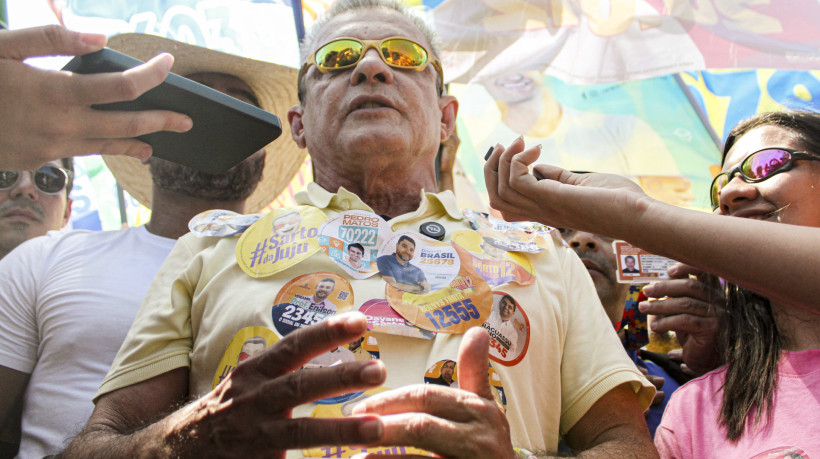 José Sarto (PDT), prefeito de Fortaleza e candidato à reeleição (foto: Matheus Souza/Especial para O POVO)