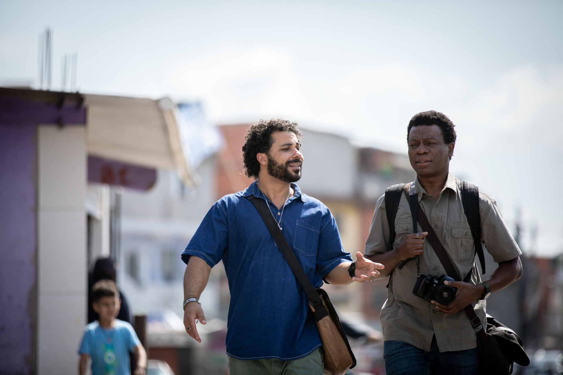 Barbantinho (Edson Oliveira) e Buscapé (Alexandre Rodrigues), personagens de 