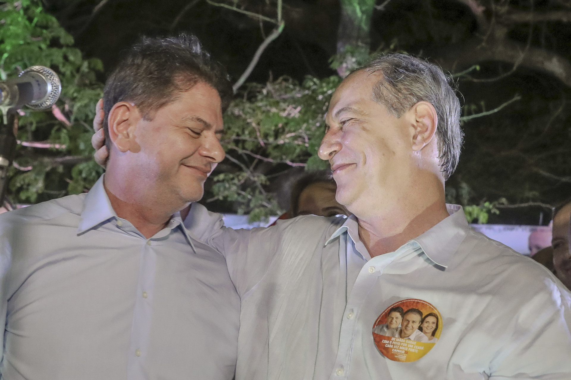   Cid e Ciro Ferreira Gomes: irmãos romperam durante crise política de 2022 (Foto: Jarbas Oliveira/Agência Estado)