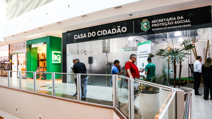 Oitava unidade da Casa do Cidadão é inaugurada no shopping RioMar Kennedy