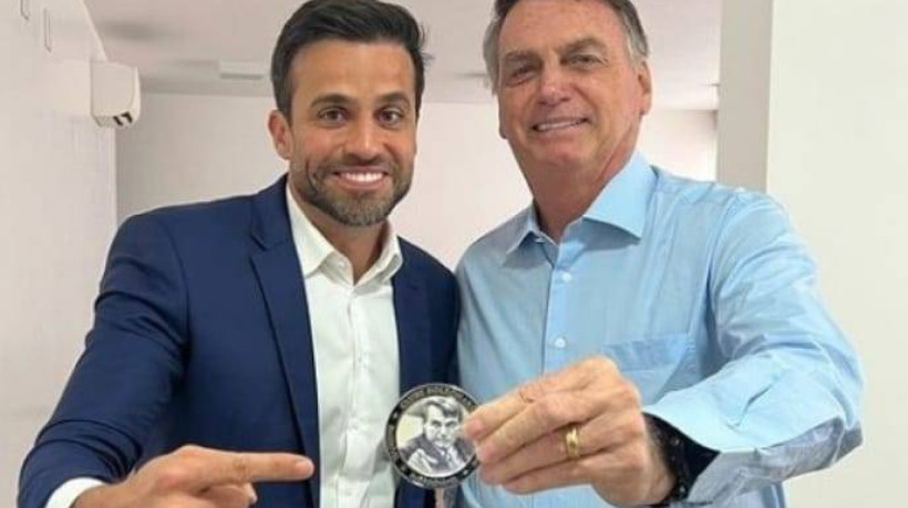 Pablo Marçal e Jair Bolsonaro chegaram a trocar farpas nas redes sociais na última semana