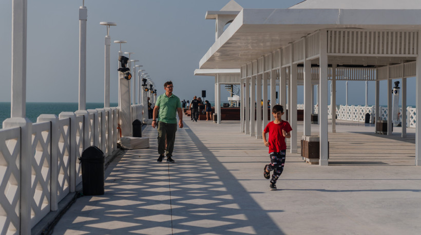 FORTALEZA-CE, BRASIL, 25-08-2024: Inauguração da nova Ponte dos Ingleses, na Praia de Iracema. (Foto: Fernanda Barros/O Povo)