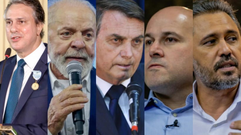 O peso dos padrinhos políticos na eleição para prefeito de Fortaleza. Camilo, Lula, Bolsonaro, Roberto Cláudio e Elmano.