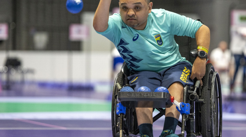 Cearense Maciel Santos, da bocha, é forte candidato a medalha nos Jogos Paralímpicos