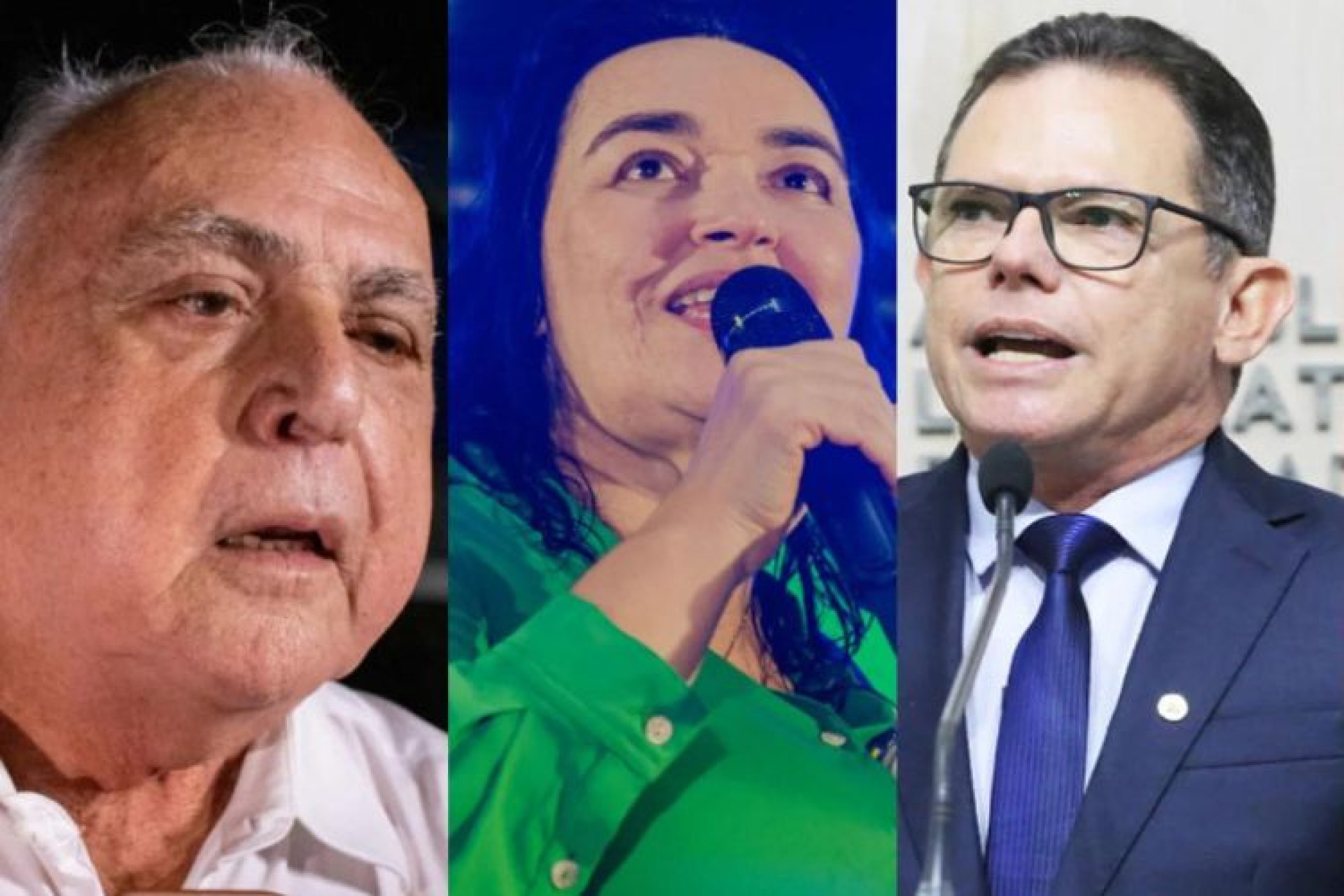 ￼ROBERTO Pessoa, Dra Silvana e Lucinildo Frota publicaram peças sobre a pavimentação de Maracanaú (Foto: Montagem/O POVO)