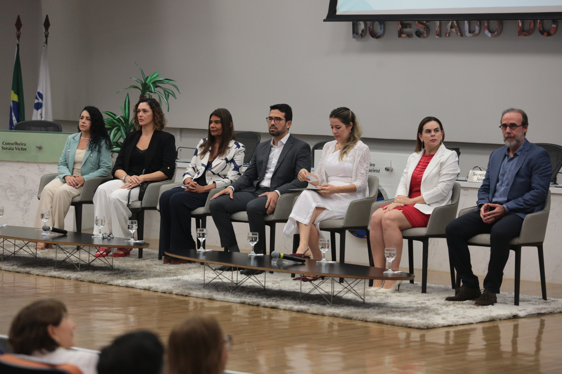 Seminário TCE Ceará pela Primeira Infância foi realizado na manhã desta segunda-feira, 26, em Fortaleza (Foto: FÁBIO LIMA)