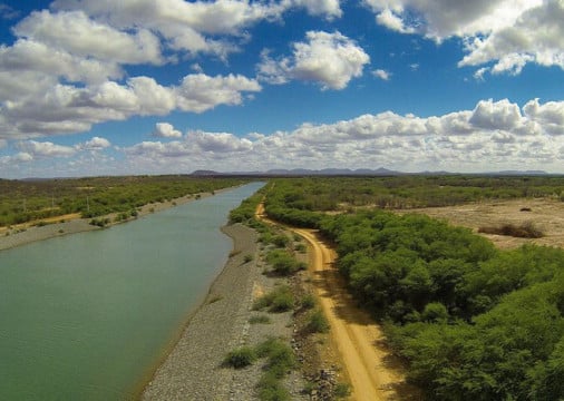 As obras do Ramal do Apodi estão 70% concluídas