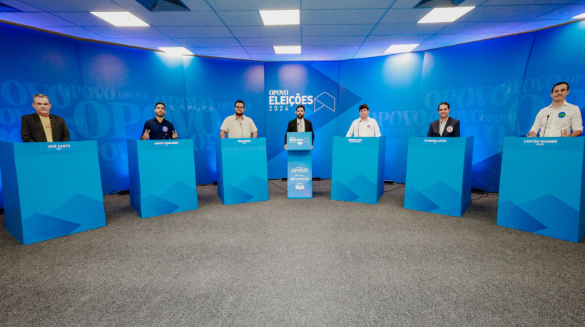 DEBATE do O POVO com os seis principais candidatos à Prefeitura de Fortaleza
