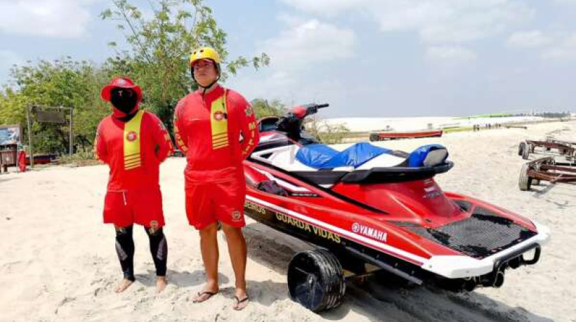 Ktisufista à deriva é resgatado em Jijoca de Jericoacoara