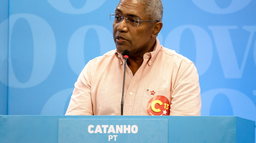 FORTALEZA, CEARÁ, BRASIL-28.08.2024: Catanho. Debates O POVO - Candidos de Caucaia, apresentado por Italo Coriolano,  na OAB, no bairro Guararapes. (Aurélio Alves/ O POVO)