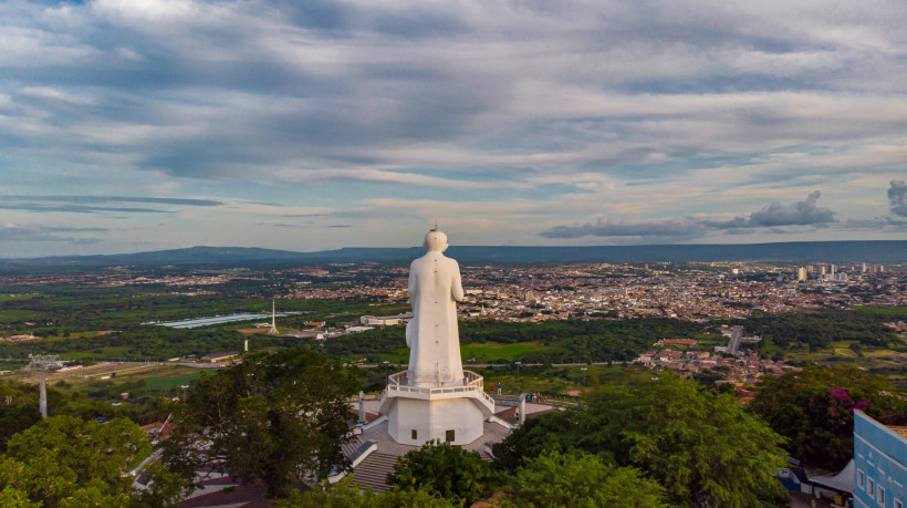 Juazeiro do Norte. Vista do Horto