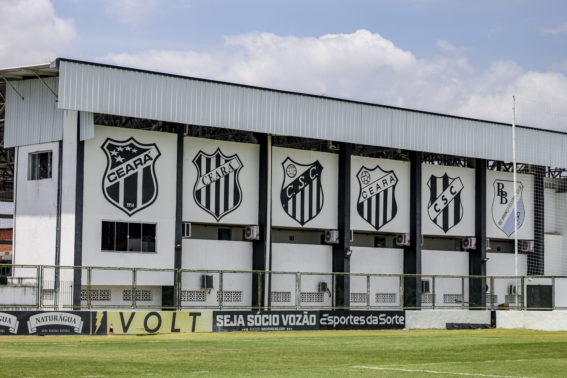 Sede do Ceará Sporting Club, em Porangabuçu (Foto: Matheus Souza)