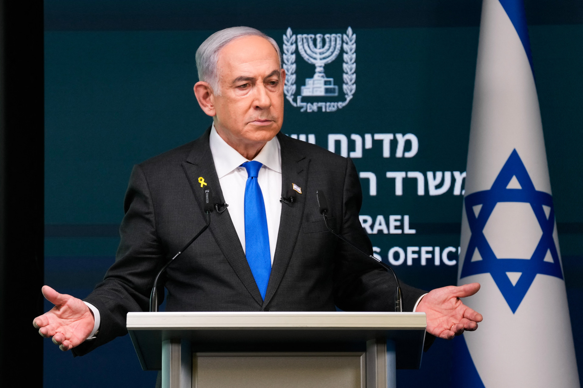 ￼PRIMEIRO-MINISTRO israelense, Benjamin Netanyahu (Foto: Ohad Zwigenberg / AFP)