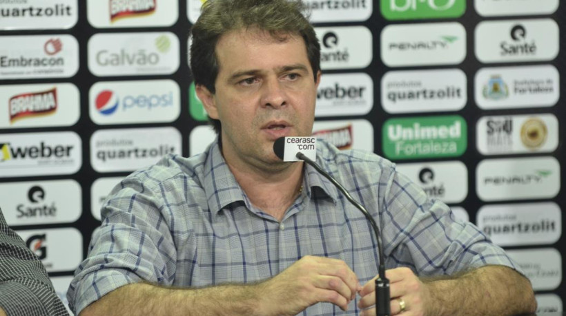 Evandro Leitão exerceu a presidência do Ceará Sporting Club de 2008 a 2015