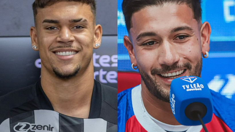 João Pedro Tchoca e Eros Mancuso, contratações de Ceará e Fortaleza, respectivamente, para o restante da temporada