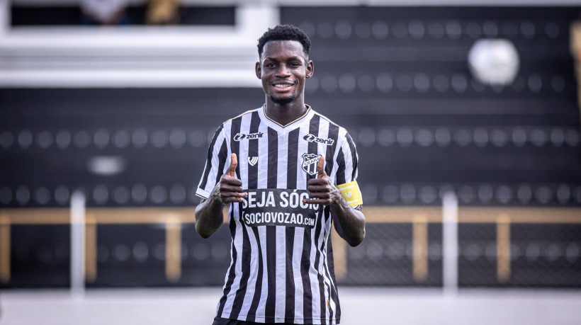 Stanley Boateng Osei chegou ao Ceará em 2023