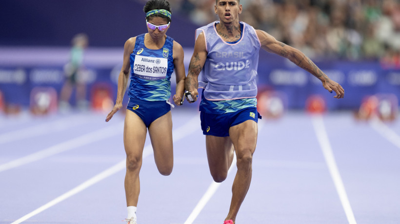 Além de Yeltsin, Jerusa também faturou medalha de ouro no atletismo da Paralimpíada de Paris na última terça-feira, 3 de setembro 