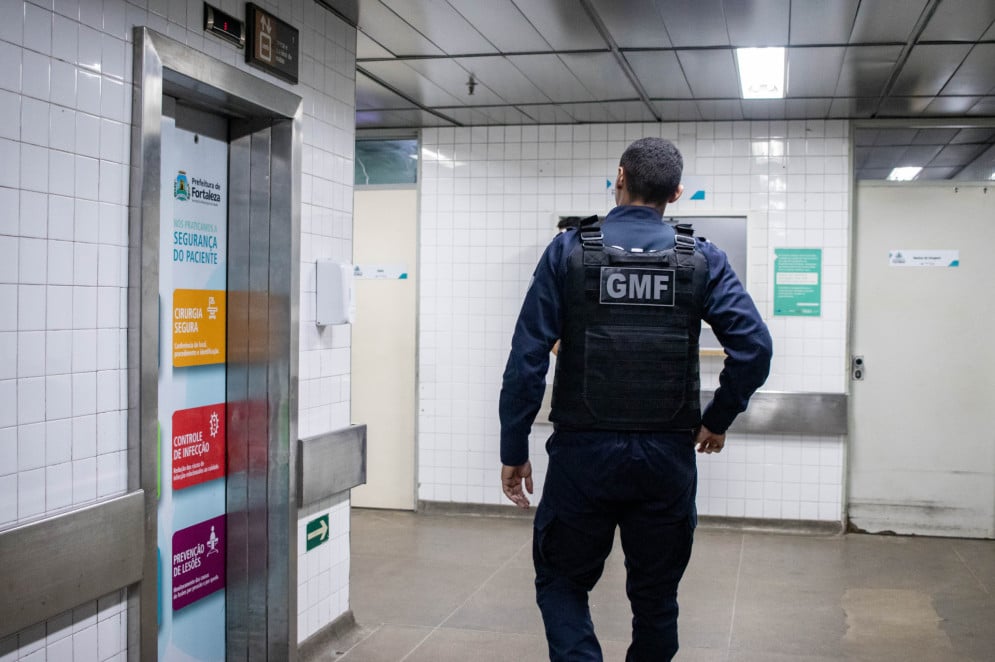 O drama segurança pública atravessa a rotina do hospital. Em abril, o IJF foi palco de um assassinato brutal(Foto: Samuel Setubal)