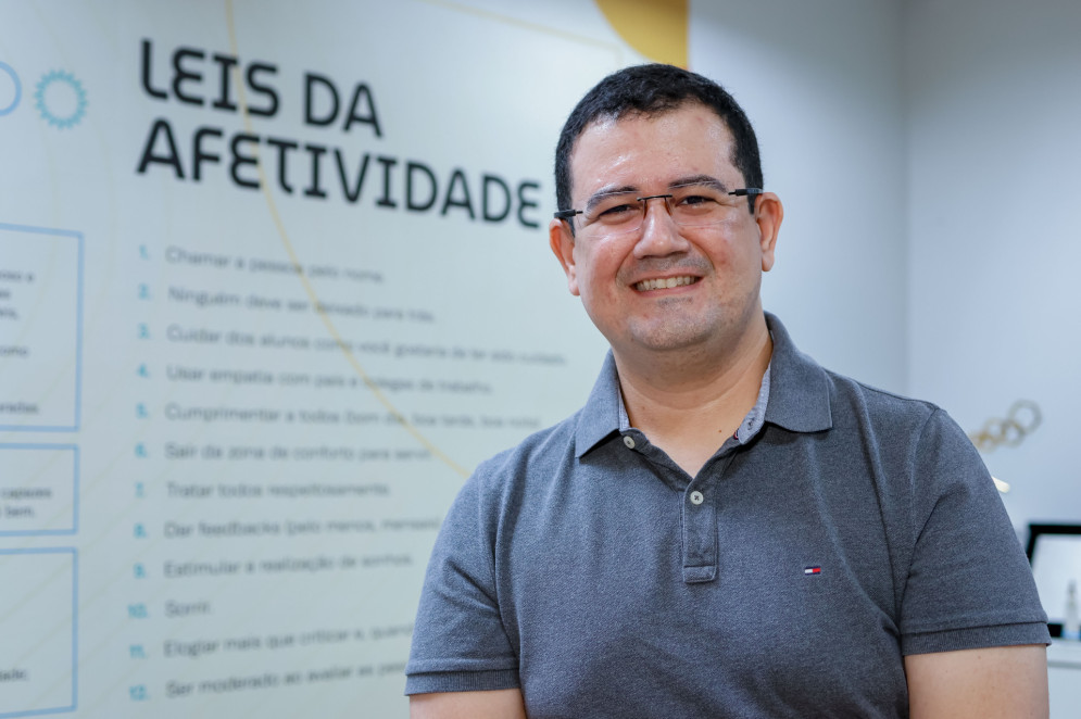 Em cinco anos, Matheus será o CEO do Grupo Master(Foto: AURÉLIO ALVES)