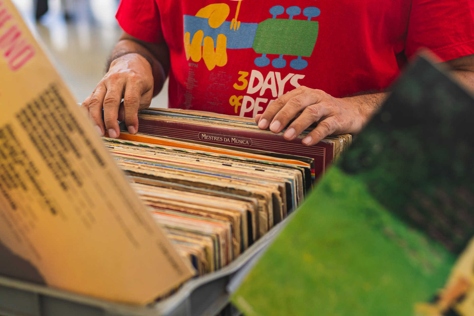 Feira Mais Vinil comemora dois anos de atividade na Estação das Artes (Foto: Thiago Matine/divulgação)