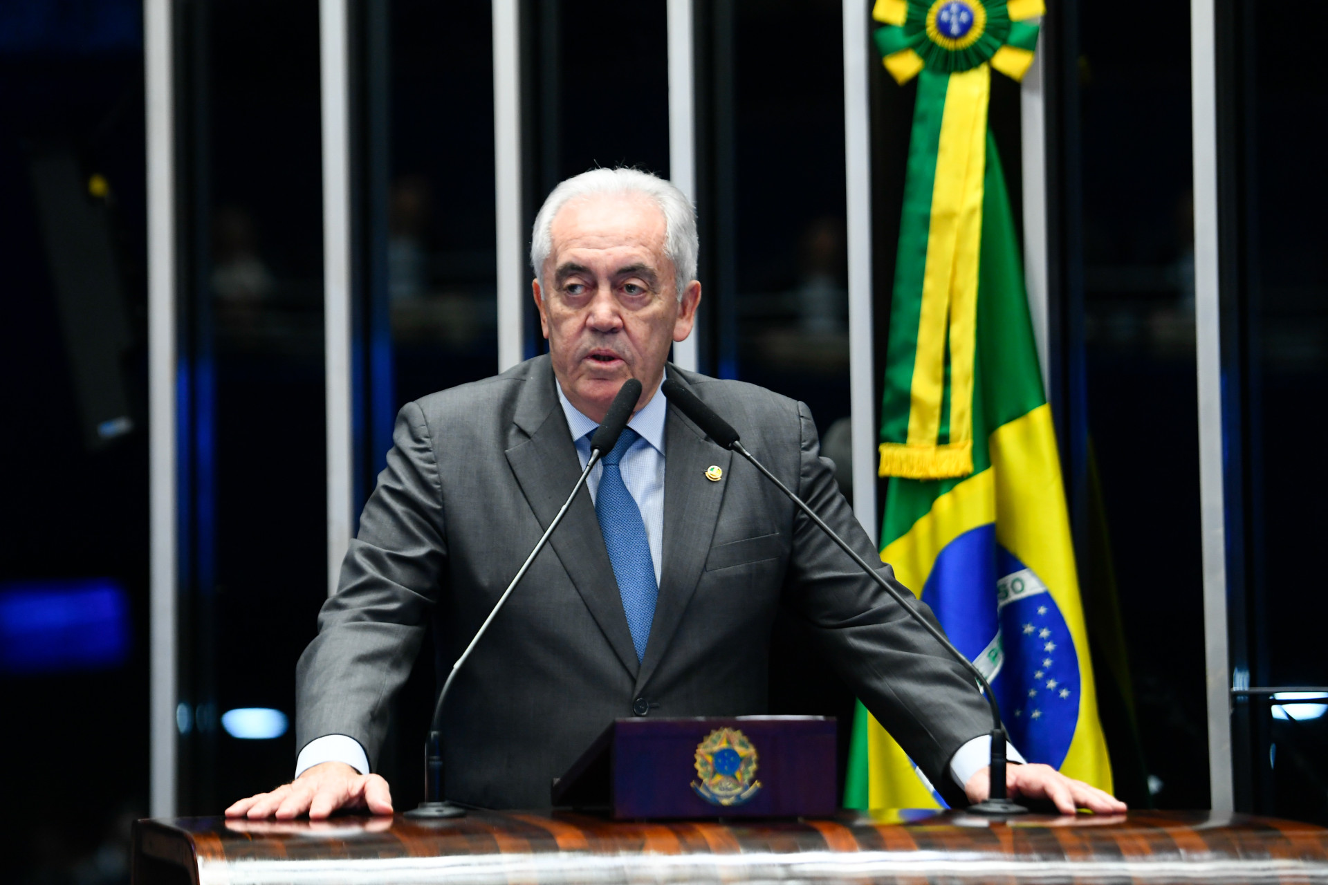 ￼SENADOR Otto Alencar (PSD-BA foi o relator do projeto que regulamentou incentivos ao mercado de hidrogênio (Foto: Marcos Oliveira/Agência Senado)