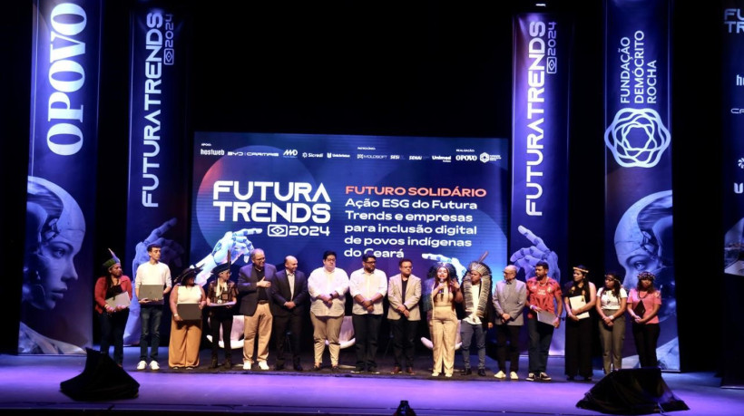 Povos indígenas no evento Futura Trends