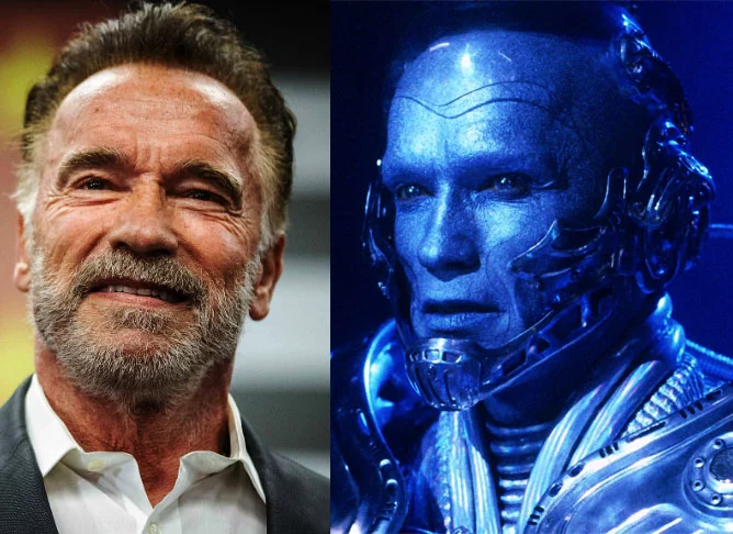 O ator Arnold Schwarzenegger interpretou o Dr. Frio no Batman & Robin, paga um dólar de aluguel para Warner, para manter em sua casa o traje do vilão de um de seus filmes de pior audiência.