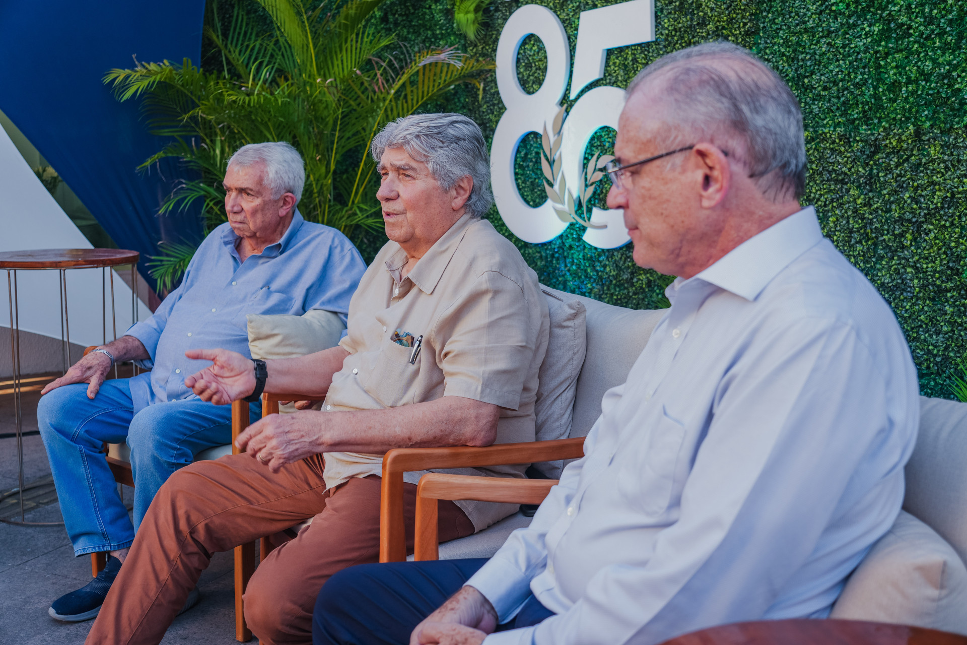 ￼EXECUTIVOS do Grupo J. Macêdo abriram comemorações pelos 85 anos da empresa (Foto: FERNANDA BARROS)