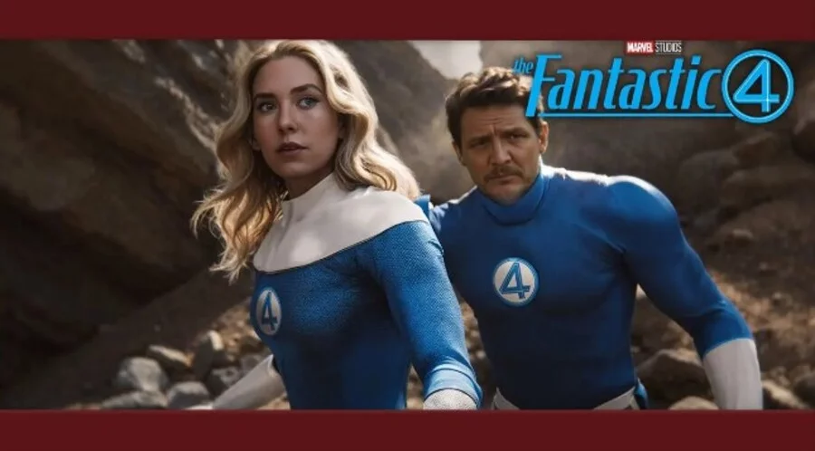 As gravações do novo filme de 'Quarteto Fantástico' estão sedo realizadas em Londres há cerca de um mês. Agora, vazou uma foto de Sue Storm (Vanessa Kirby) e Reed Richards (Pedro Pascal), o casal que lidera o grupo de heróis.