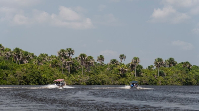 Atins fica no encontro do Rio Preguiças com o Oceano atlântica (Imagem: Cavan-Images | Shutterstock)  