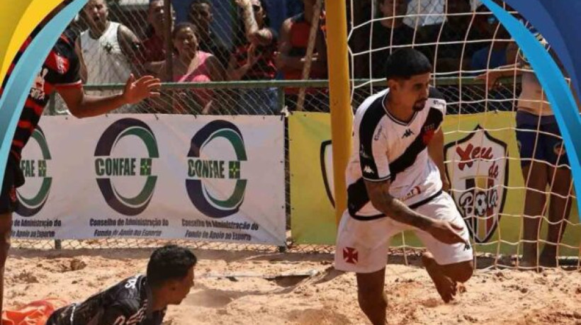 Cruz-Maltino derrotou o Flamengo por 5 a 4 na decisão e levou o caneco no beach soccer 