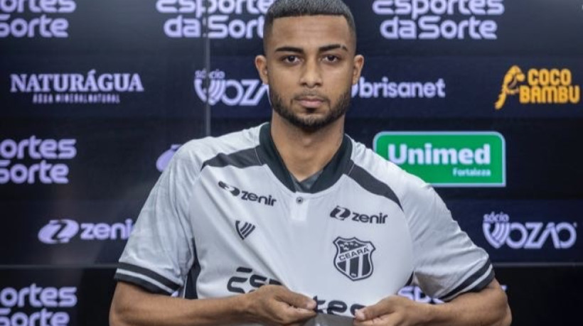 Meia-atacante Rafinha foi apresentado oficialmente no Ceará SC