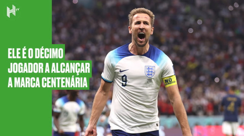 Harry Kane chega a 100 jogos pela Inglaterra