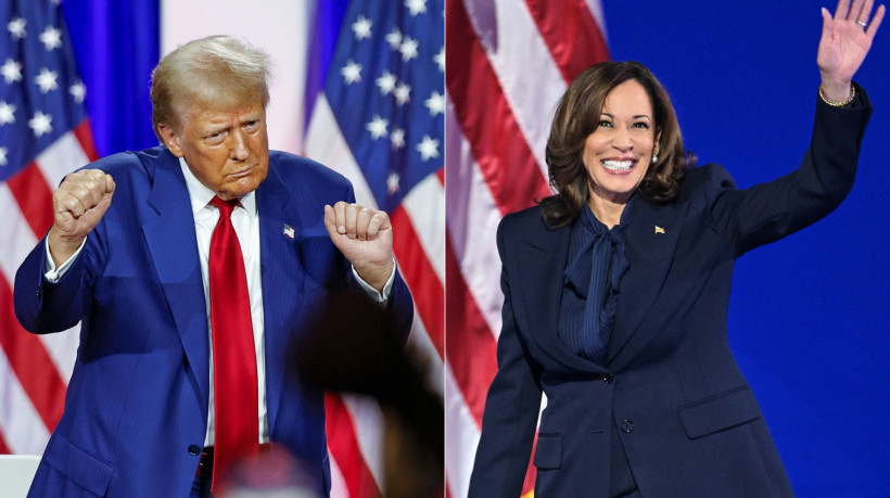 O ex-presidente Donald Trump e a vice-presidente Kamala Harris se encontrarão em um palco de debate na Filadélfia, EUA, nesta terça-feira, 10