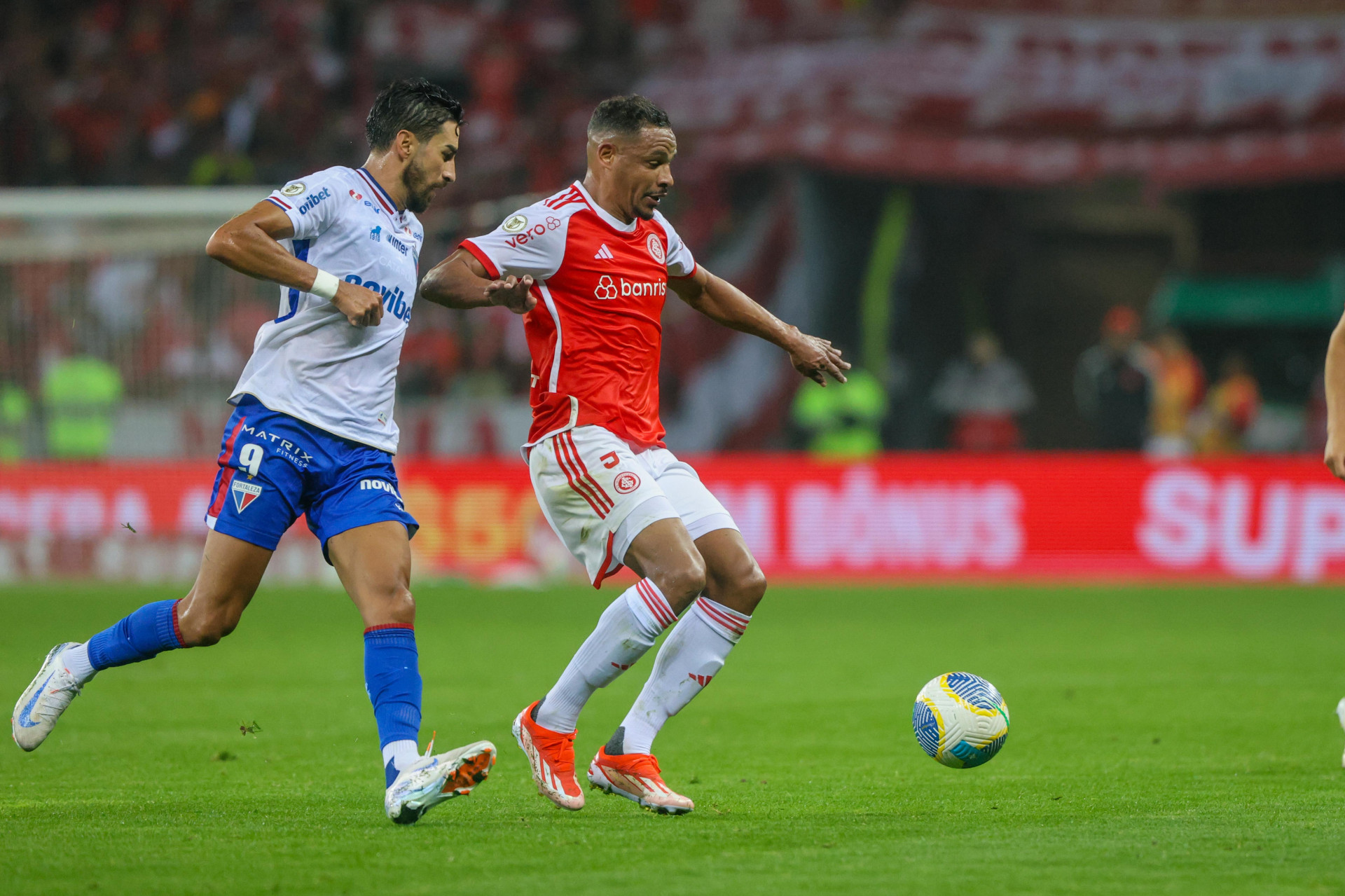 Fortaleza jogou bem em 20 dos mais de 90 minutos de partida (Foto: Ricardo Duarte/Internacional)