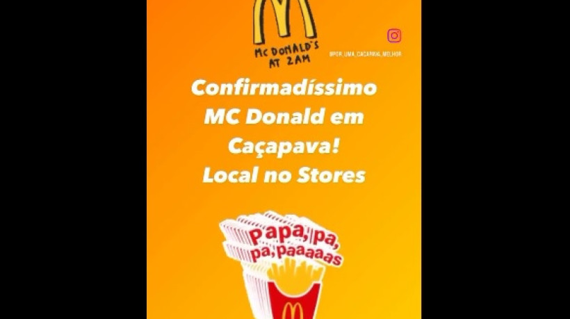 Prefeita Pétala Lacerda usa inauguração de rede de fast food como propaganda de campanha