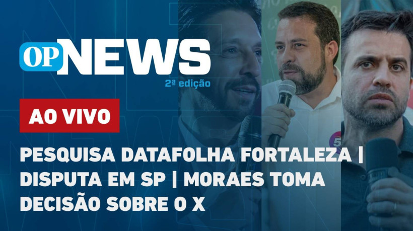 Programa repercutirá os resultados da Pesquisa Datafolha sobre a eleição para prefeito de Fortaleza, divulgada nesta sexta-feira, 13 