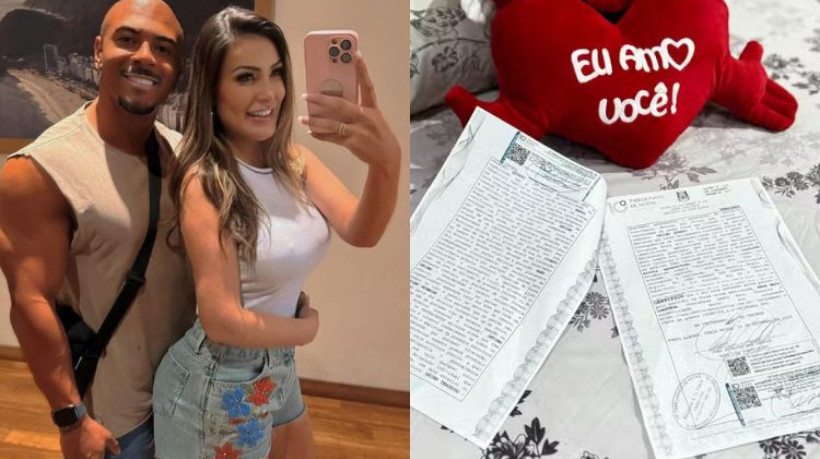 Andressa Urach assina contrato de namoro com Lucas Ferraz. Saiba mais sobre o caso