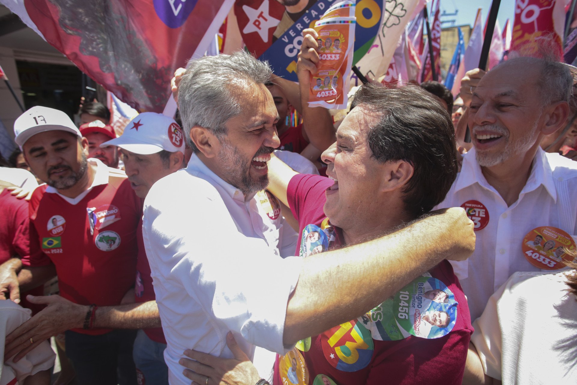 ￼GOVERNOS de Elmano e Evandro mudam legislativos (Foto: FÁBIO LIMA)