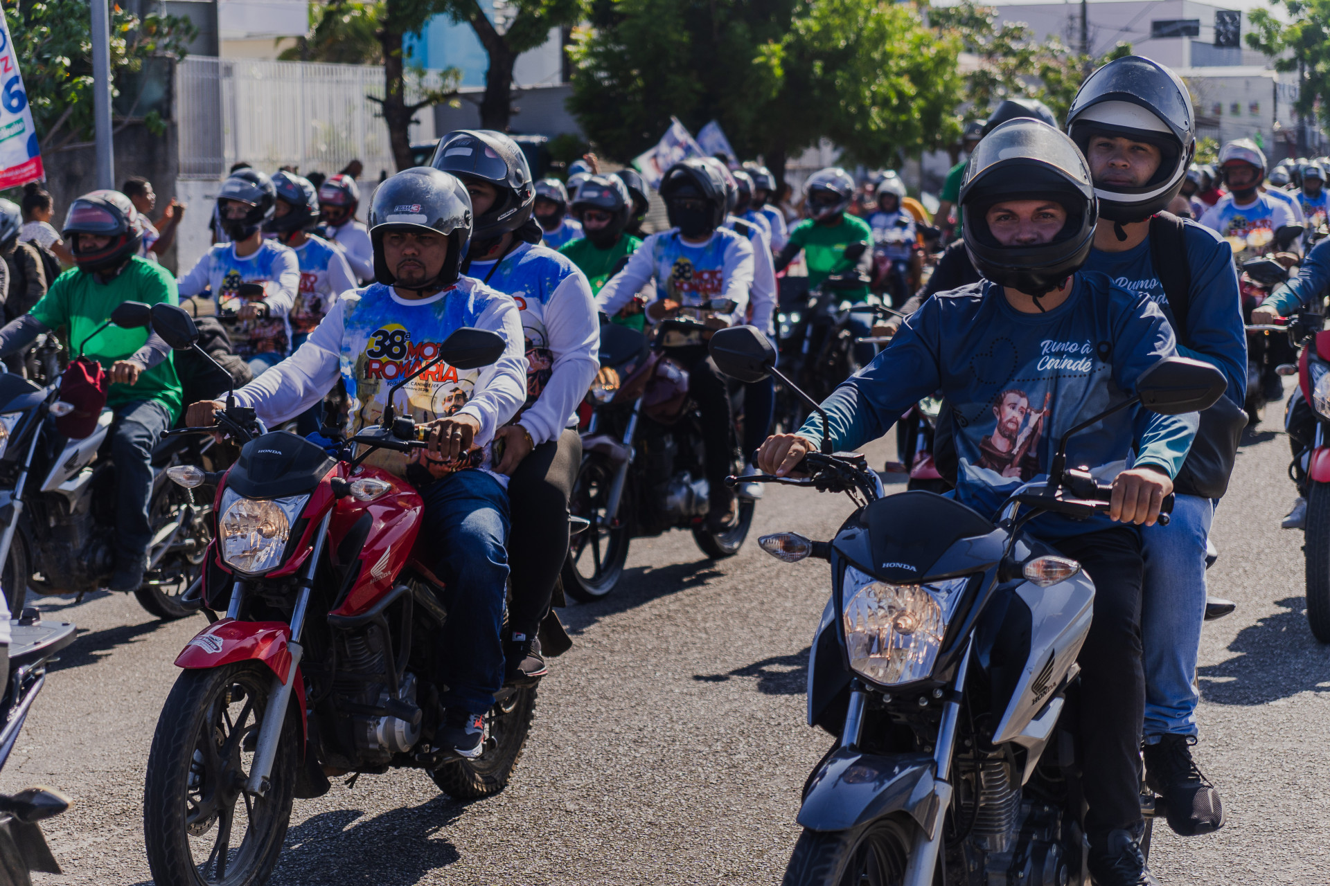 ￼ESTE ano foi a 38ª edição da Motorromaria  (Foto: FERNANDA BARROS)