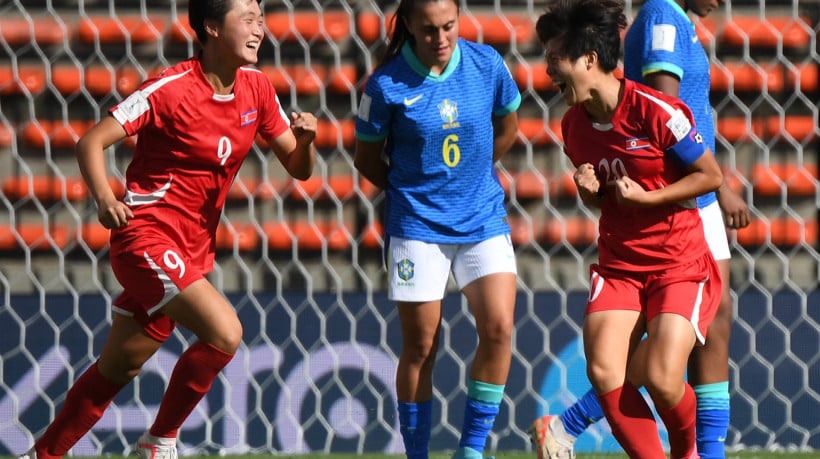 Brasil foi superado pela Coreia do Norte nas quartas de final da Copa do Mundo Feminina Sub-20. 